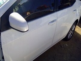 2014 TOYOTA COROLLA WHITE 1.8L AT.  Z24868